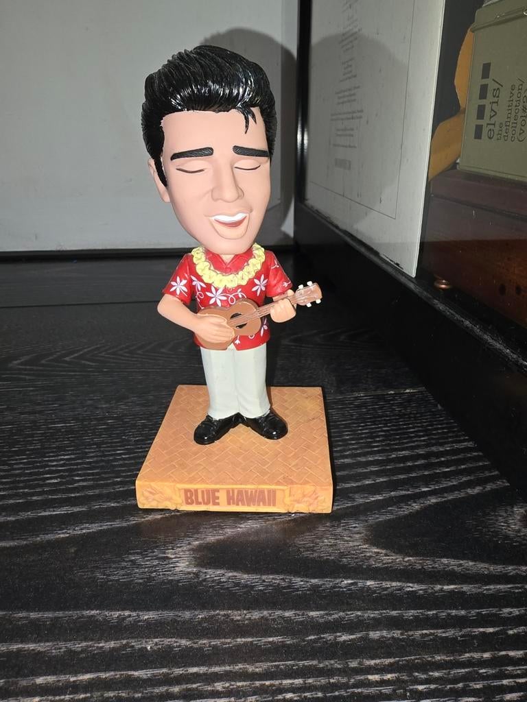 Elvis Presley wiebel hoofd blue hawaii, Ophalen of Verzenden, Zo goed als nieuw