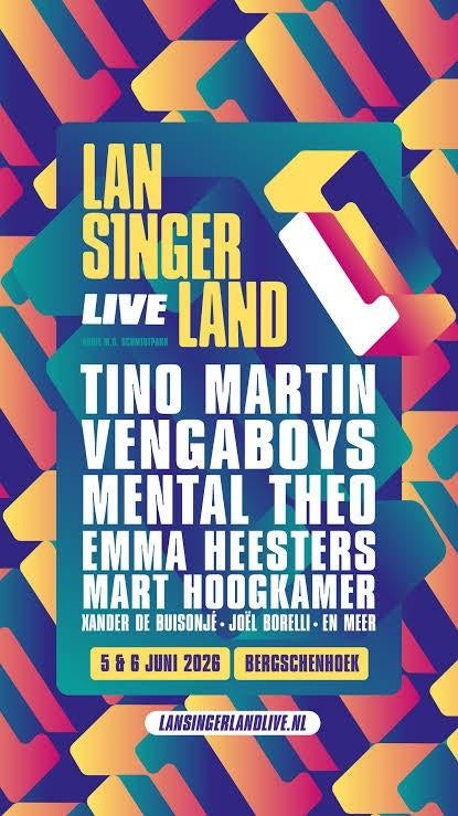 2 tickets Lansingerland Live zaterdag 6 Juni, Twee personen