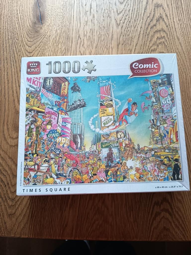 Puzzel times square, Ophalen of Verzenden, 500 t/m 1500 stukjes, Nieuw