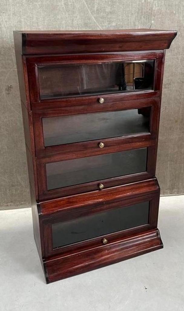 Globe Wernicke Stijl Boekenkast - Advocatenkast, Gebruikt, 100 tot 150 cm, X, 25 tot 50 cm