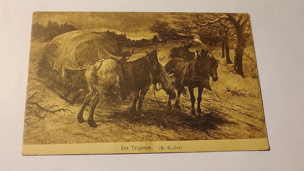 Zwitserland Les Tziganes (R. Koller), Ophalen of Verzenden, Overig Europa