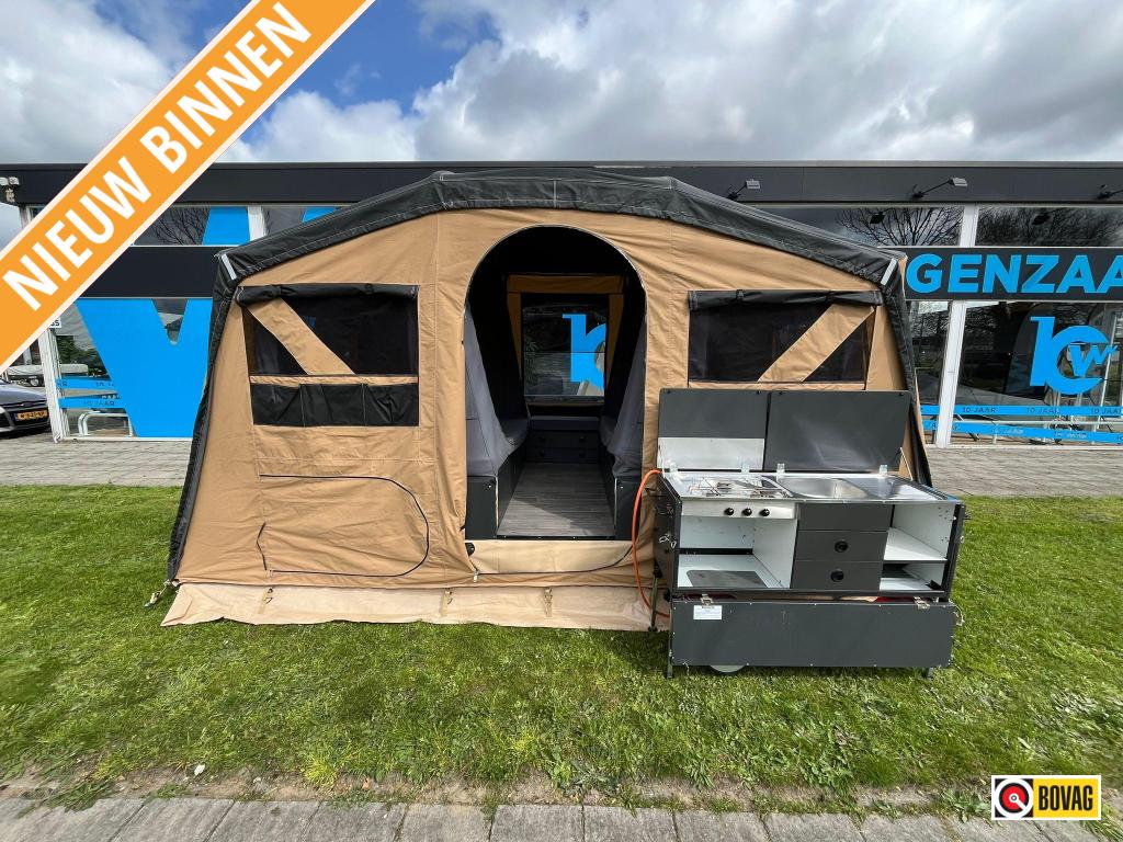 Europa Camper Sunliner - Cabanon All Season, Caravans en Kamperen, Tot en met 6, Europa Camper