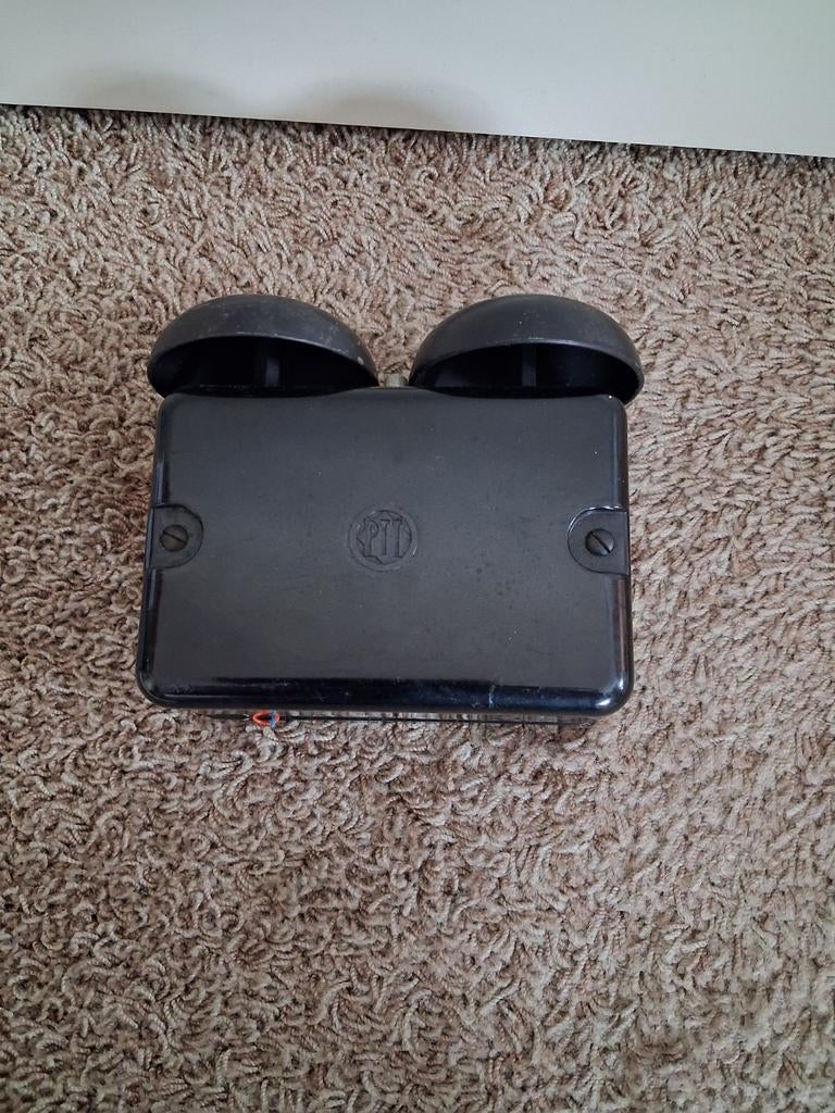 Vintage PTT extra telefoonbel, bakeliet, Ophalen of Verzenden, Huis en Inrichting