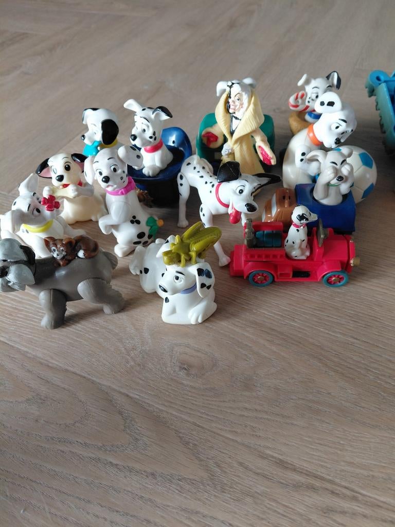 Retro Mc Donalds 101 Dalmatiërs figuren, Verzamelen, Poppetjes en Figuurtjes, Ophalen of Verzenden