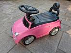 Roze Fiat 500 Loopauto voor Kinderen, Ophalen, Zo goed als nieuw, Loopvoertuig