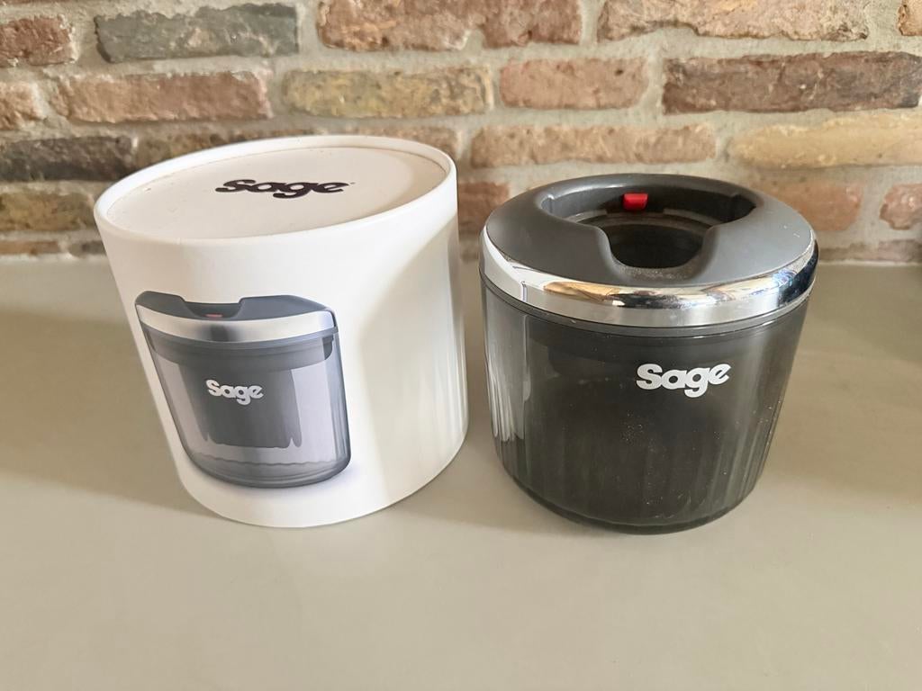 Sage puck sucker afklopbak, Ophalen of Verzenden, Gebruikt