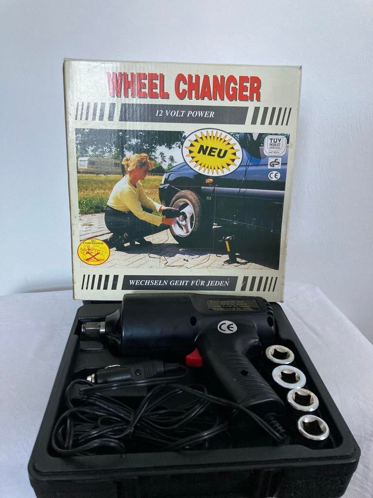 Wiel Verwisselaar 12 Volt Power - Elektrische Slagmoersleute, Ophalen of Verzenden, Zo goed als nieuw