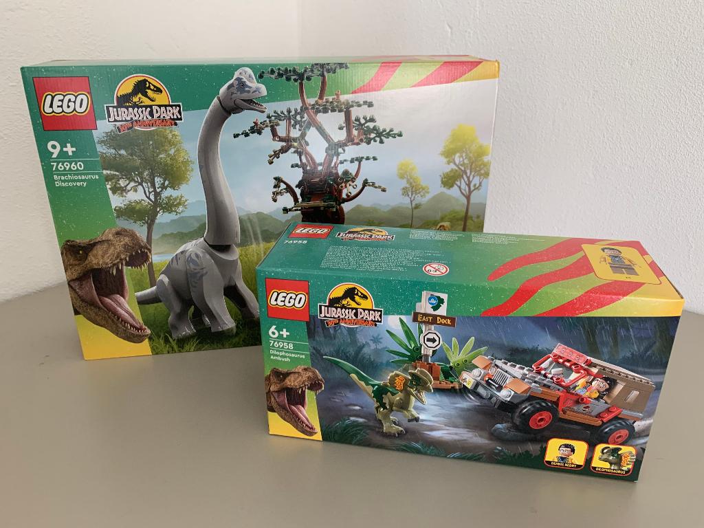 Lego Jurassic Park combo-set geseald: 76960 + 76958, Jurassic World, Lego, Nieuw, Ophalen of Verzenden