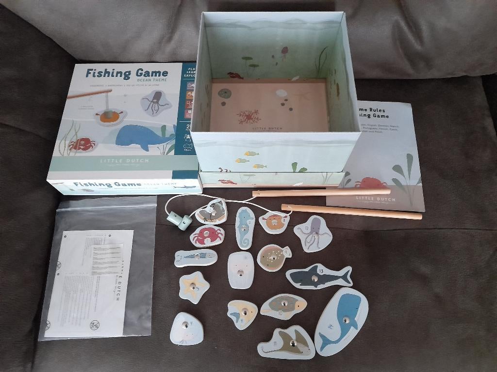 Little Dutch Fishing game Ocean (compleet), Kinderen en Baby's, Ophalen of Verzenden, Nieuw