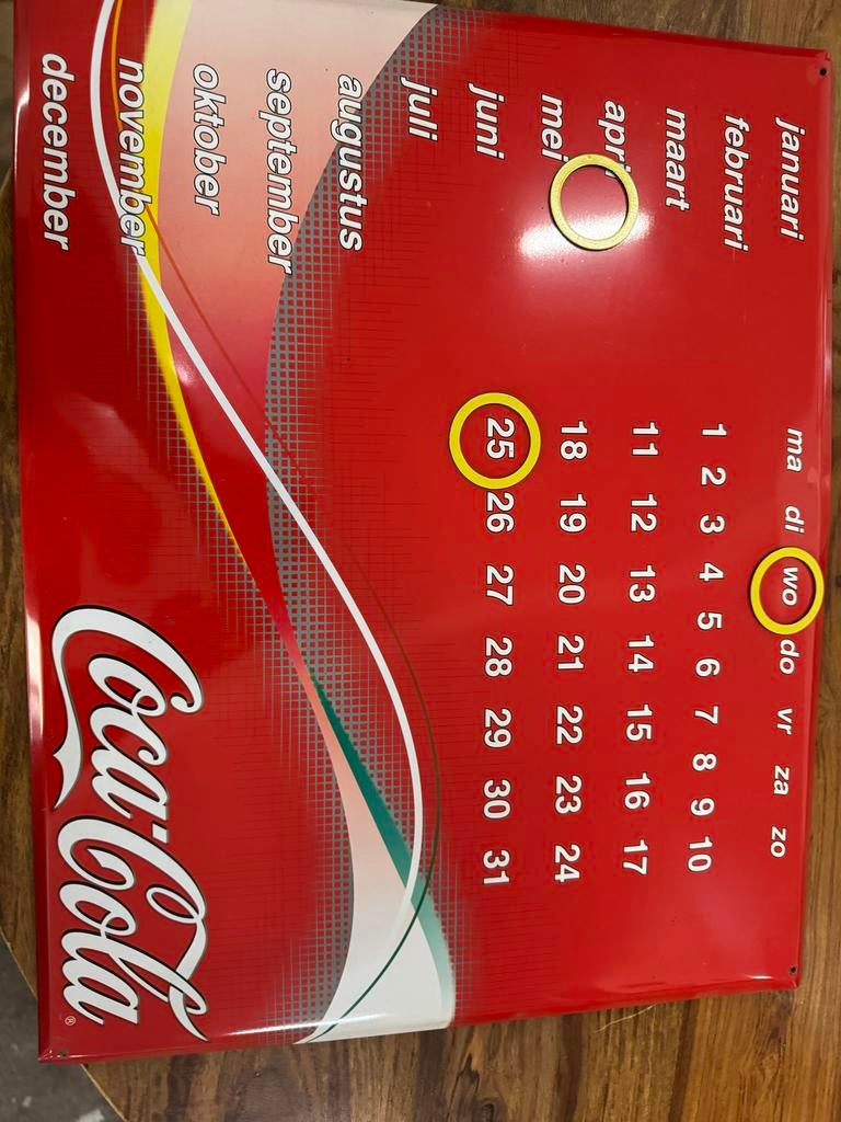 Grote Coca-Cola verzameling - 6 bananendozen vol +los, Ophalen, Gebruikt, Gebruiksvoorwerp