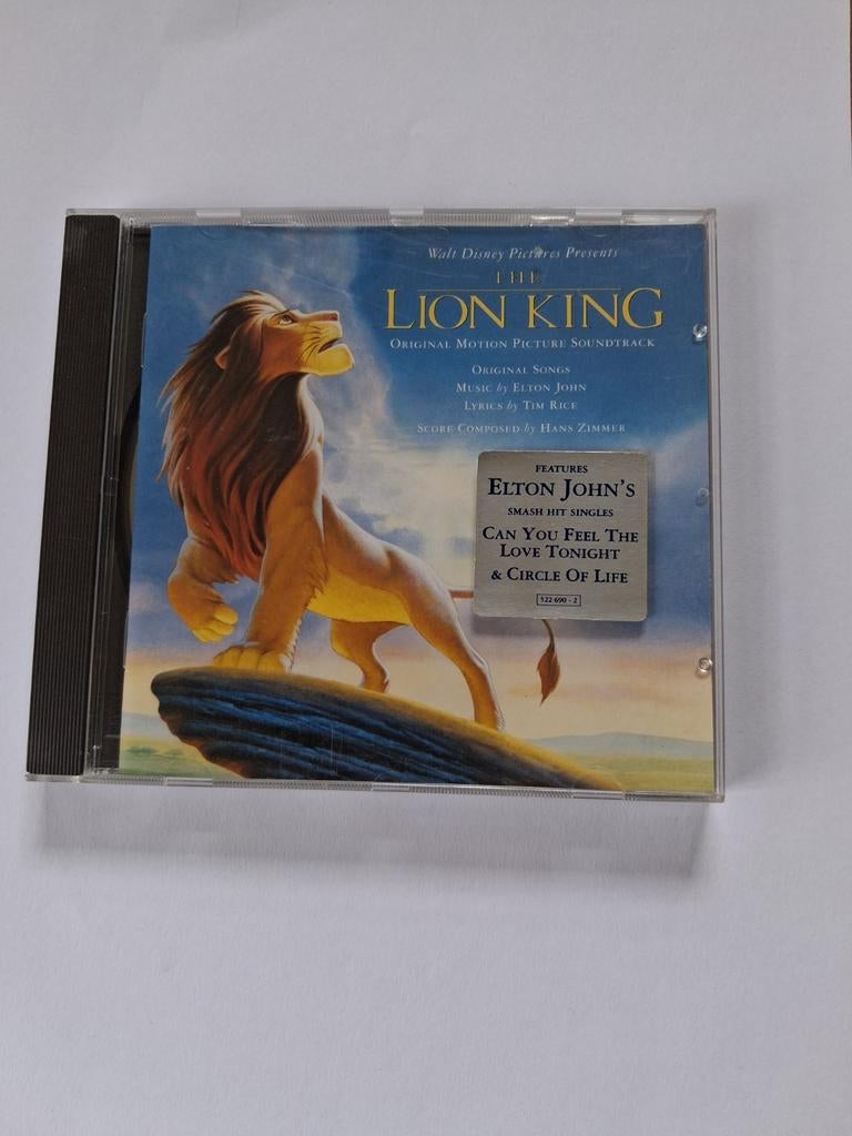 The Lion King Original Motion Picture Soundtrack CD, Cd's en Dvd's, Cd's | Filmmuziek en Soundtracks, Ophalen of Verzenden, Gebruikt