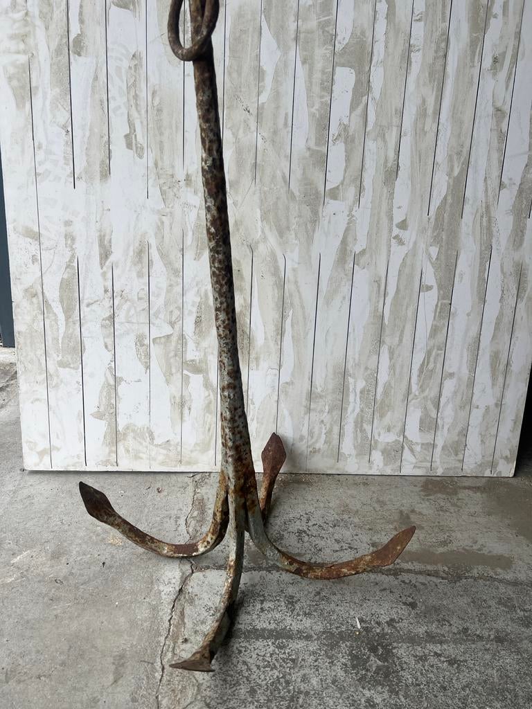 Authentiek Antiek Dreganker - Smeedijzeren Maritieme Decorat, Ophalen