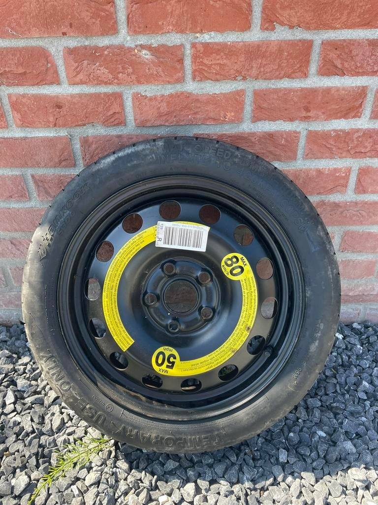 Thuiskomer reservewiel 125 70 16 Volskwagen Audi Seat Skoda, Ophalen