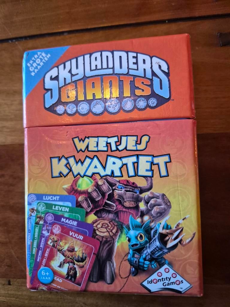 Skylanders Giants Weetjes Kwartet, Ophalen