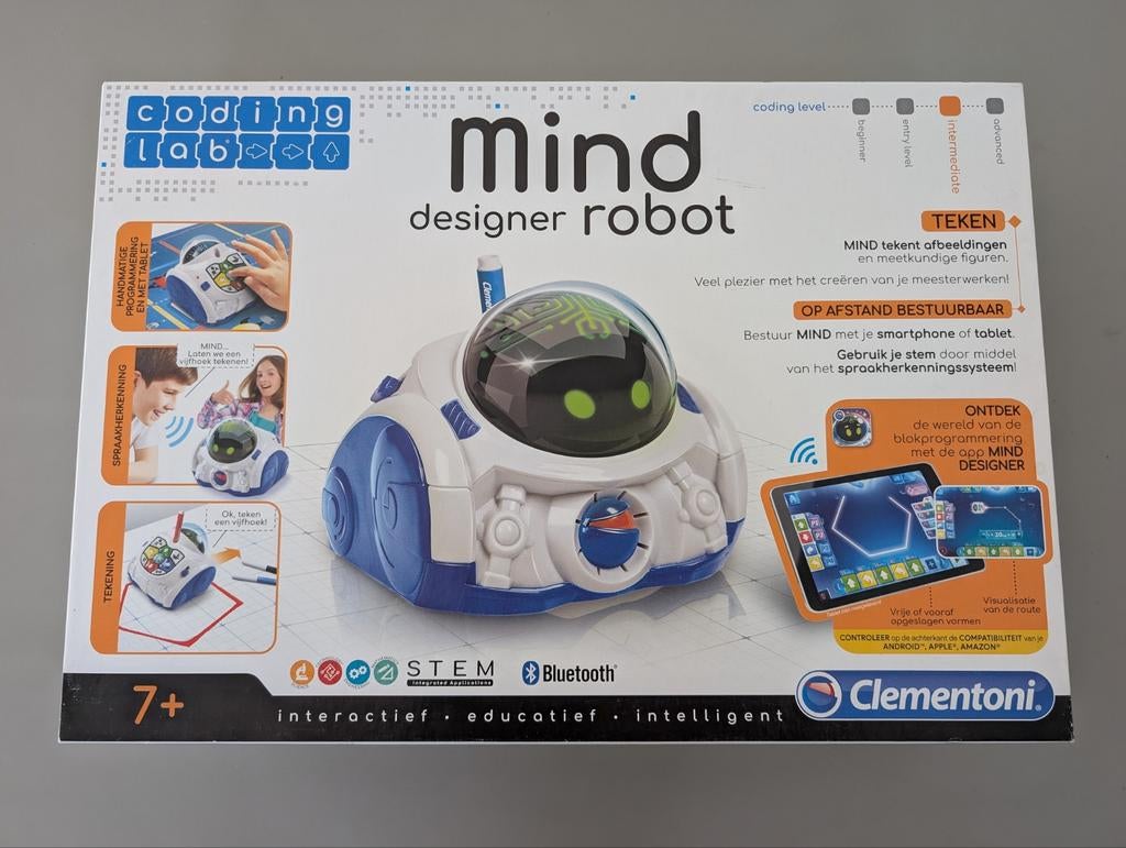 Mind Designer Robot - Leren Programmeren voor Kinderen, Ophalen of Verzenden, Zo goed als nieuw, Elektronica