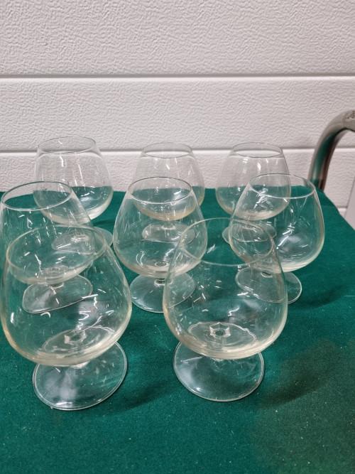 cognac glazen zeven stuks, Ophalen of Verzenden, 'T Olde Gre-j, Info@toldegrej.nl, Endepoelstraat 20f Didam