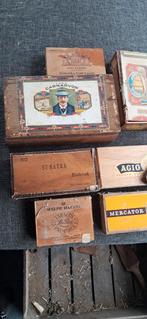 Sigaren kistjes + veilingkist, Ophalen