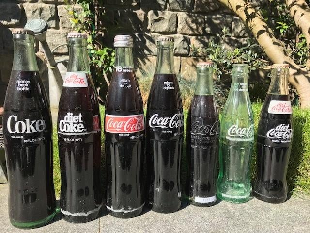 Coca Cola flessen verzameling, Ophalen of Verzenden