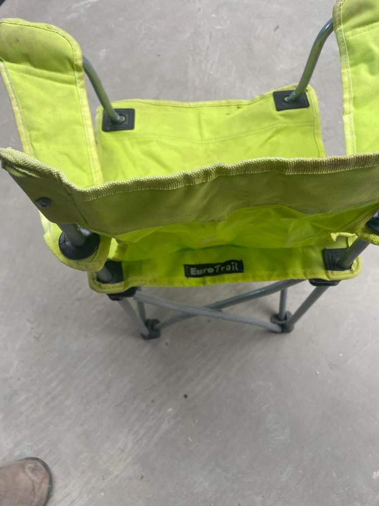 EuroTrail Kinder Vouwstoel - Compact en Lichtgewicht, Ophalen, Gebruikt, Campingstoel