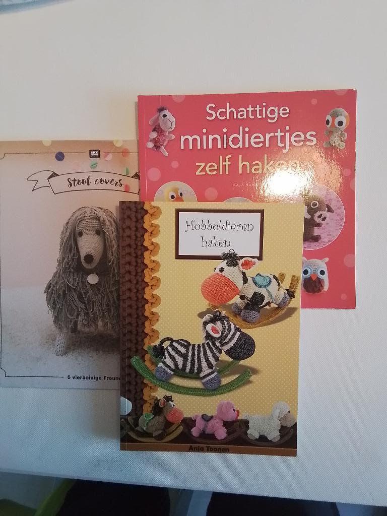 Hobbeldieren haken, Ophalen of Verzenden, Gebruikt, Haken, Patroon of Boek