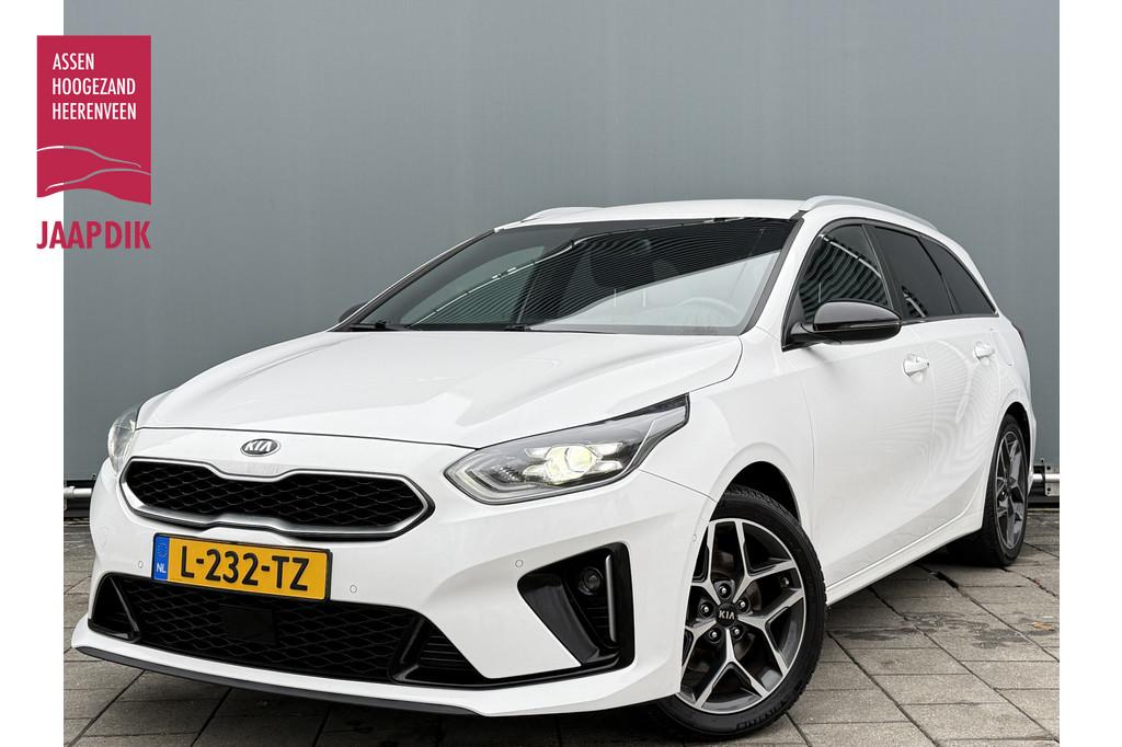 Kia Ceed Sportswagon BWJ 2021 | 1.0T 120PK GT-Line Business, Voorwielaandrijving, Gebruikt, Leder en Stof, Wit
