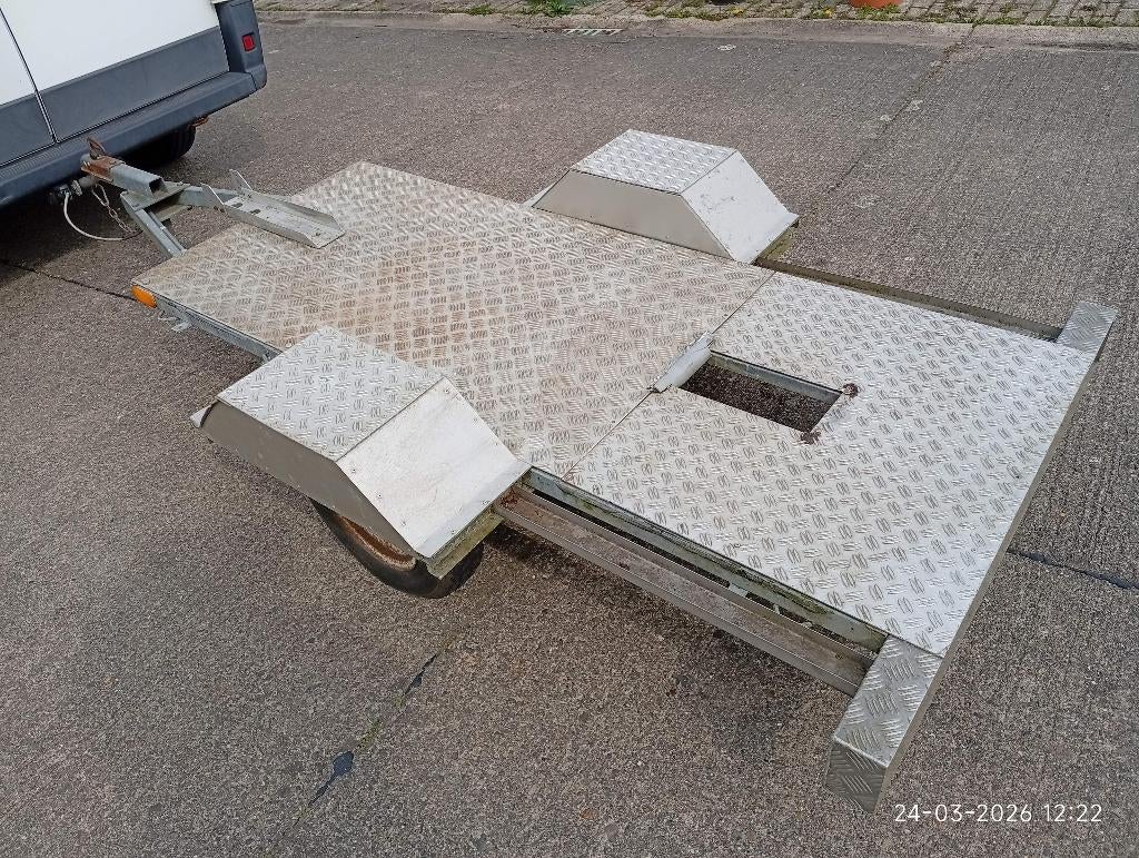 motortrailer, Ophalen, Gebruikt