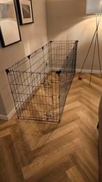 Zwart metalen puppyren, Ophalen, Zo goed als nieuw, 110 cm of meer