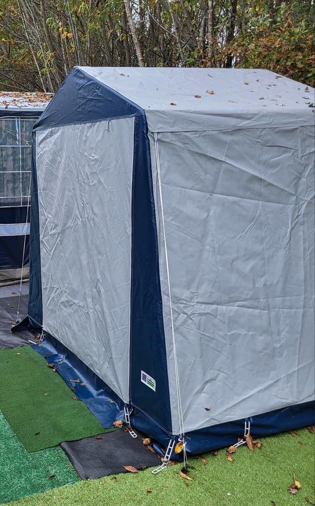 Goldcamp schuurtent met los grondzeil, Caravans en Kamperen, Ophalen, Zo goed als nieuw