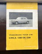 Vraagbaak Simca 1300 en 1500, Ophalen, Gelezen, Overige merken