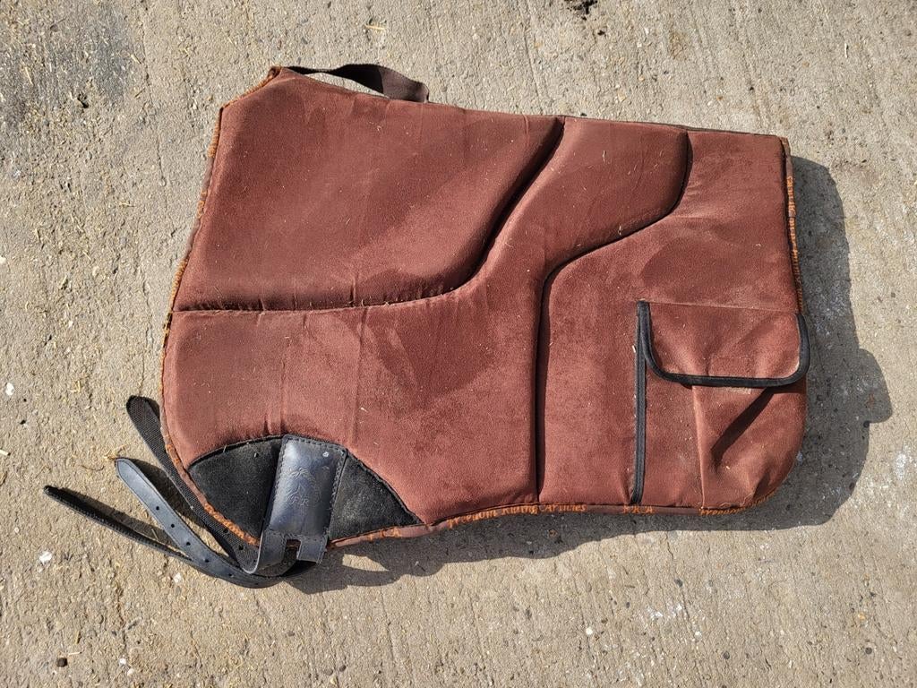 Barebackpad F.R.A. bruin, Full, Dieren en Toebehoren, Ophalen of Verzenden, Zo goed als nieuw