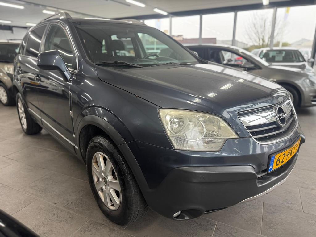 Opel Antara 2.4-16V Temptation 1-eigenaren navigatie clima c, Auto's, Opel, Stof, Gebruikt, 4 cilinders, Blauw