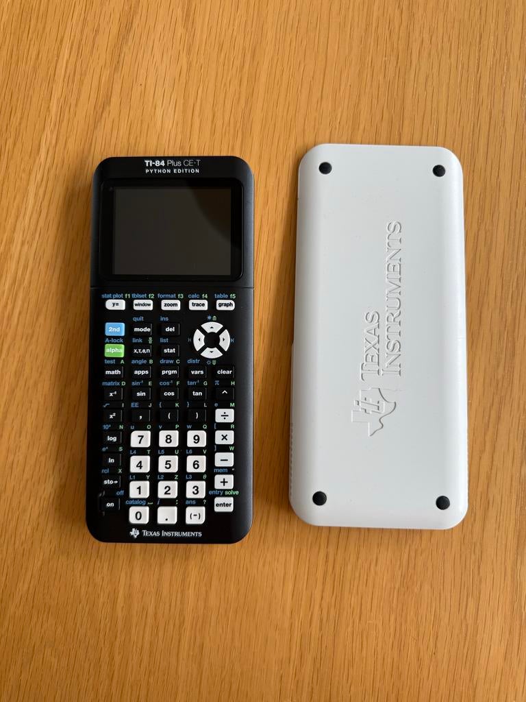 Korting grafische rekenmachine. Nu 10 euro korting op de TI-84 Plus CE-T Python Edition: de meest gebruikte grafische rekenmachine