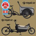 Royal Cargo Bike elektrische bakfiets Nederlandse bakfietsen, Overige merken, 4 kinderen of meer, Huif, Nieuw