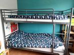 Ikea Svarta stapelbed, Ophalen, 90 cm, 160 tot 180 cm, Tweepersoons