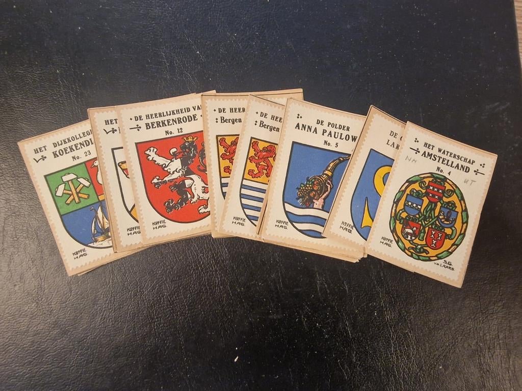 Postzegels met wapens van Dorpen en voormalige gemeenten, Postzegels en Munten, Postzegels | Nederland, Ophalen of Verzenden