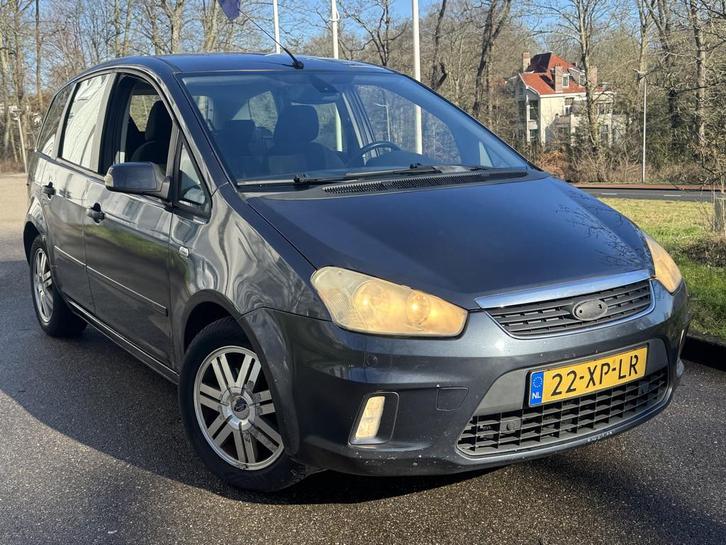 Ford C-MAX 1.6-16V Ghia, 1:15, RIJKLAAR (bj 2007), Auto's, Ford, Bedrijf, Te koop, C-Max, ABS, Airbags, Airconditioning, Alarm