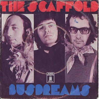 SCAFFOLD 1971  VRIJ APARTE KNALLER !! MIST BOVENRAND S2239, Cd's en Dvd's, Vinyl Singles, Gebruikt, Single, Pop, 7 inch, Ophalen of Verzenden