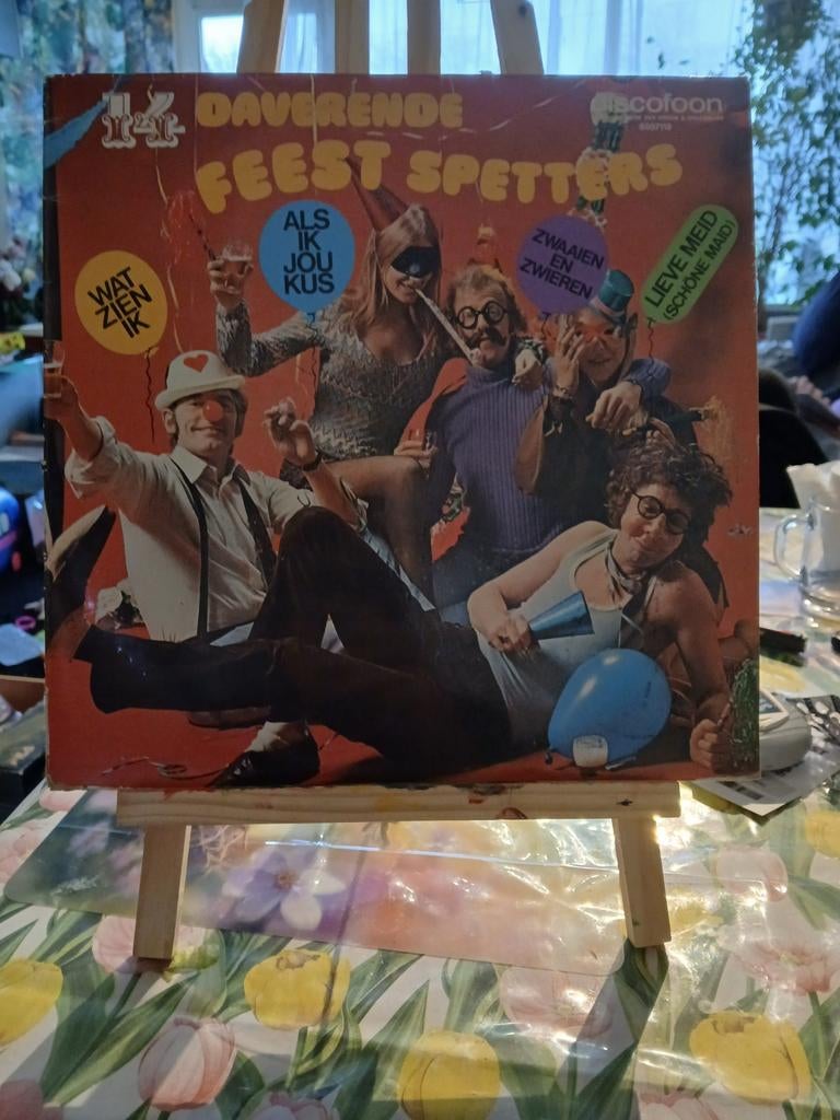 Daverende Feest Spetters LP, Cd's en Dvd's, Ophalen of Verzenden