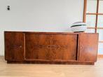 Art Deco vintage dressoir, Ophalen, Gebruikt, Met deur(en), 200 cm of meer