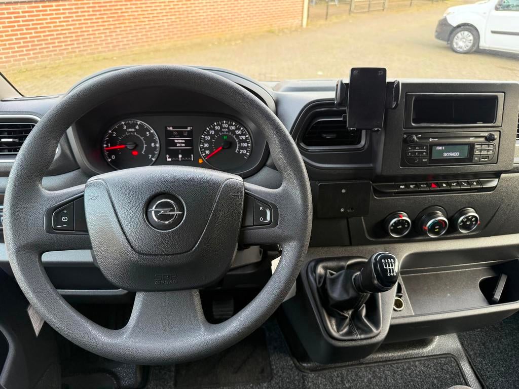 Opel Movano 2.3 Turbo L2H2 180PK leer camera airco cruise, Auto's, Voorwielaandrijving, 15 km/l, Gebruikt, Euro 6