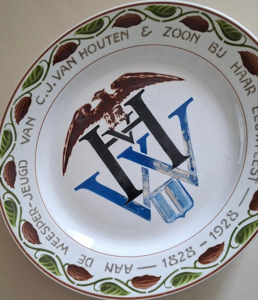 Wandbord, Ophalen of Verzenden