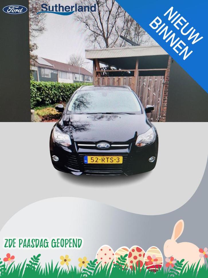 Ford Focus Wagon 1.6 TI-VCT First Edition | Climate Control, Auto's, Ford, Bedrijf, Te koop, Focus, ABS, Airbags, Airconditioning