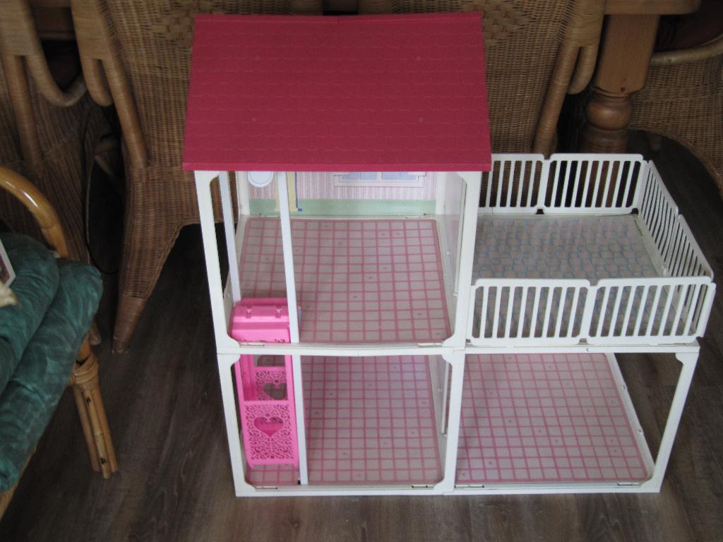 Vintage Barbie poppenhuis, Ophalen, Gebruikt, Poppenhuis