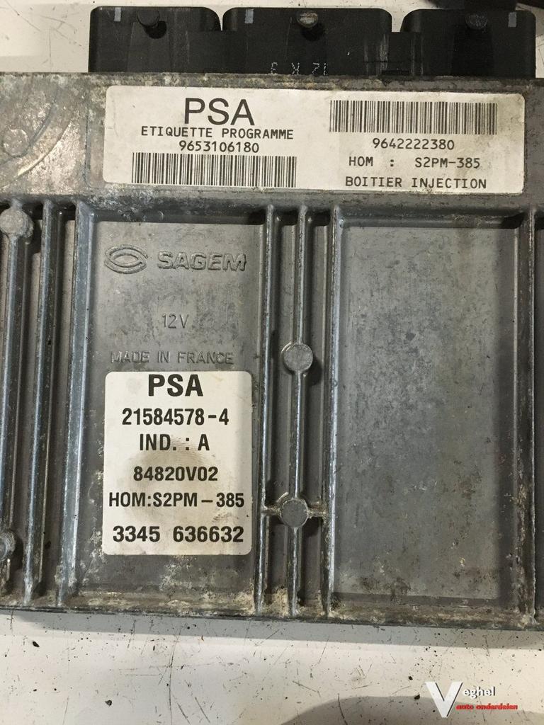 Citroen C2 1.1     2005 ECU Set, Gebruikt, -, -, Ophalen of Verzenden