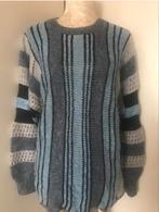 Handgebreide Trui, Ophalen of Verzenden, Zo goed als nieuw, Maat 38/40 (M), Blauw