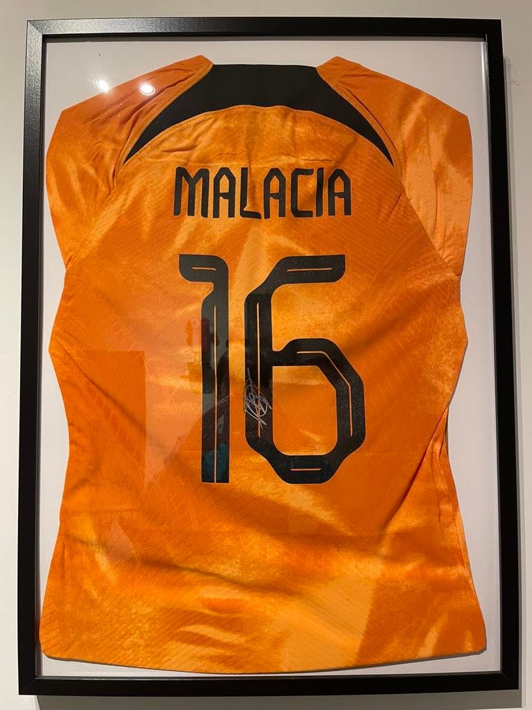 Match-issued shirt Tyrell Malacia van MatchWornShirts, Ophalen of Verzenden, Zo goed als nieuw, Overige binnenlandse clubs, Shirt