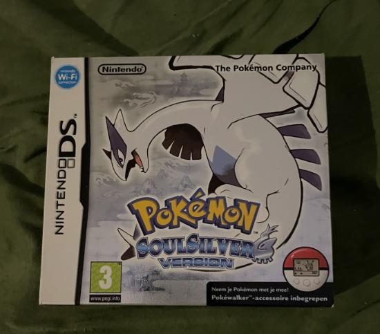 pokemon soulsilver big box, Spelcomputers en Games, Games | Nintendo DS, Avontuur en Actie, Verzenden, 1 speler, Zo goed als nieuw