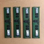 Kingston 32GB (4x8GB) DDR4 ECC RDIMM RAM 2133MHz, 2133MHz, Gebruikt, 32 GB, Server