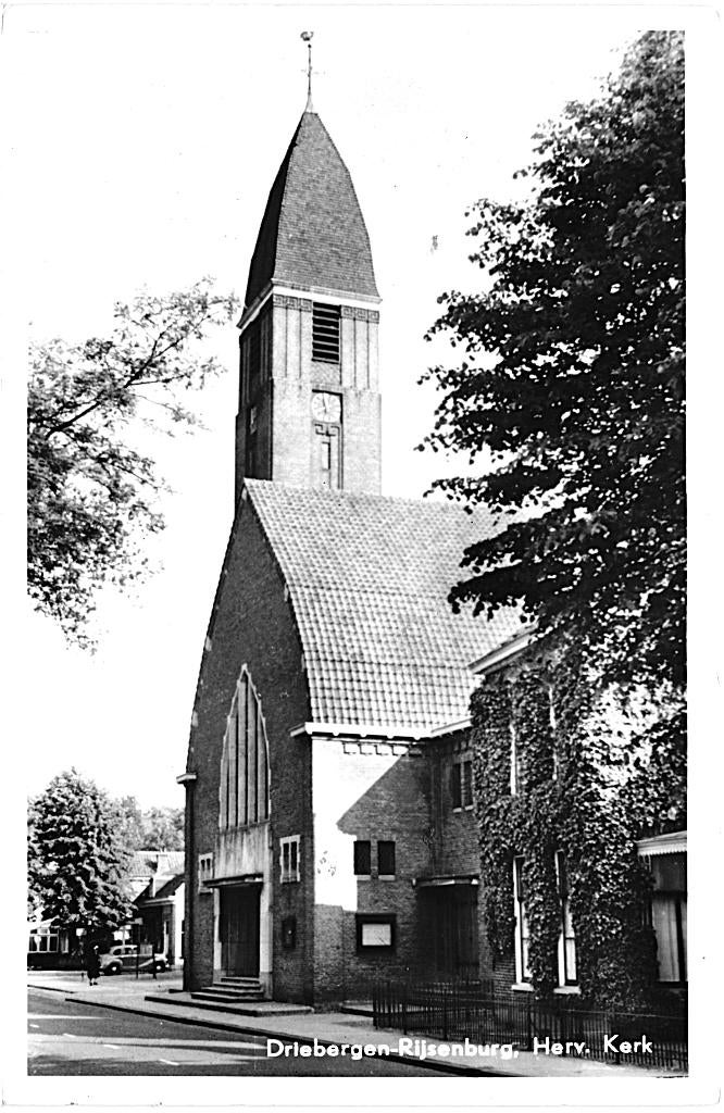 913816 Driebergen Rijsenburg U j 50 60 Ned Herv Kerk Gelopen