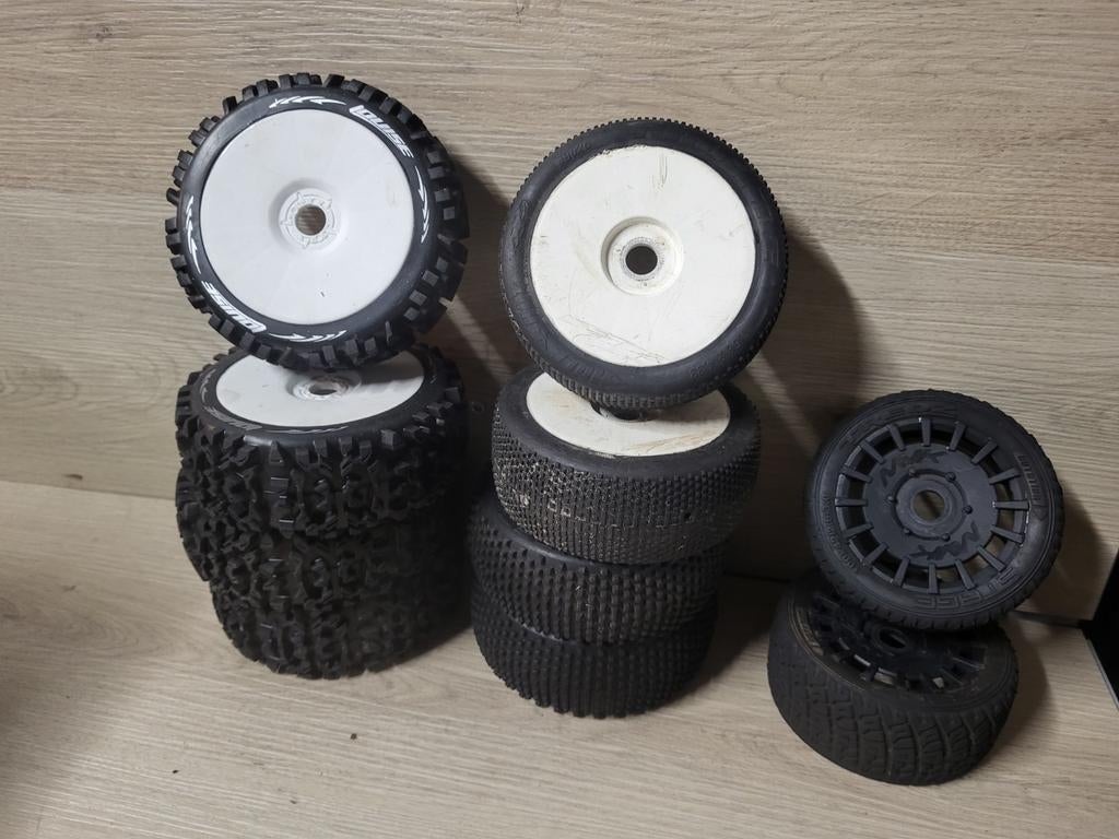 Party buggy 1/8 hex 17 wielen, Ophalen of Verzenden, Zo goed als nieuw, Overige schalen